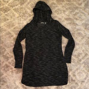 Athleta Hooded Sweatshirt Dress